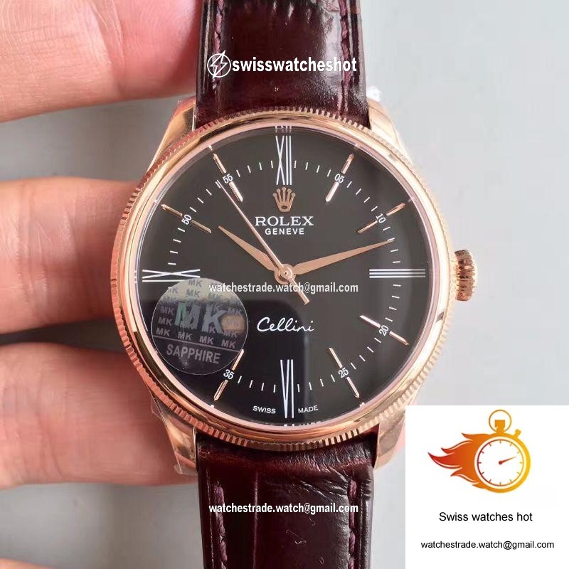 Rolex Cellini 50505 MKS Factory V4 Black Dial 1