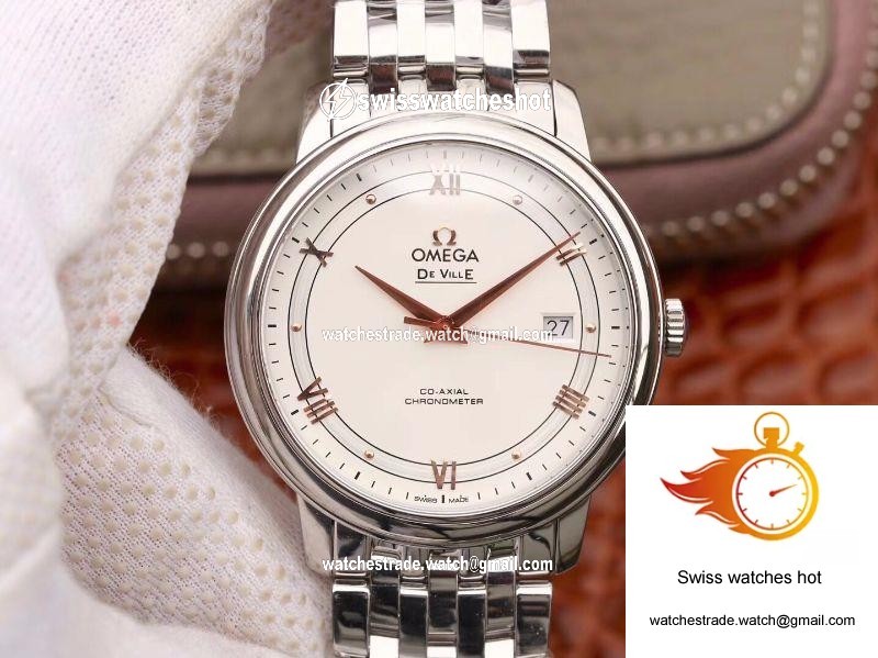 Omega De Ville Prestige 424.10.40.20.02.002 MKS Factory Silver Dial 1