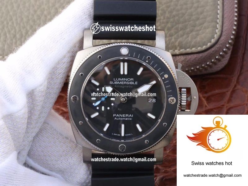Panerai Luminor Submersible 1950 Amagnetic 3 Days PAM1389 VS Factory Black Dial 1