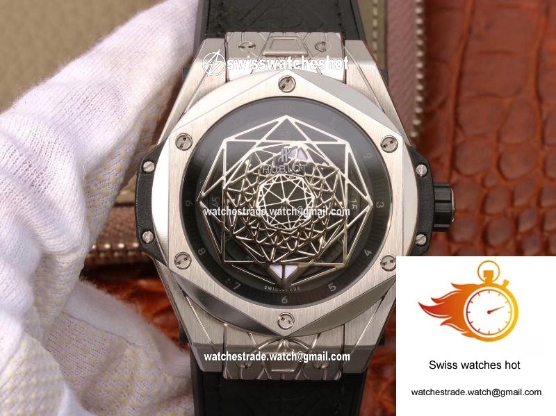Hublot Big Bang Sang Bleu Titanium 415.NX.1112.VR.MXM16 TMF Factory Black Dial 1