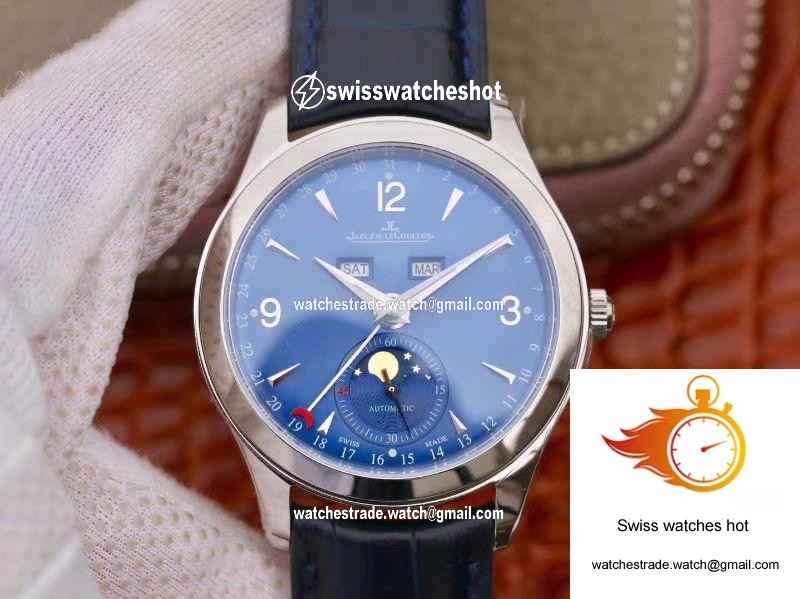 Jaeger-LeCoultre Master Calendar 1558420 Blue Dial OM Factory 1