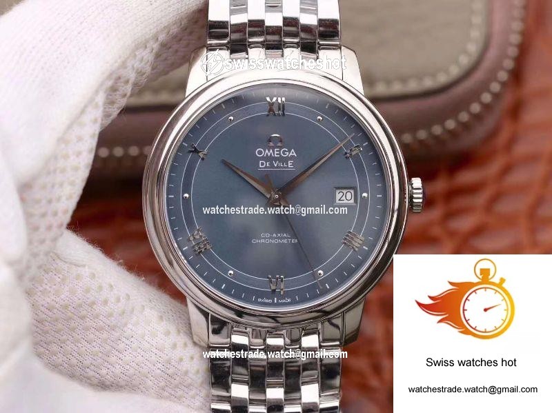 Omega De Ville Prestige 424.10.40.20.03.002 MKS Factory Blue Dial 1