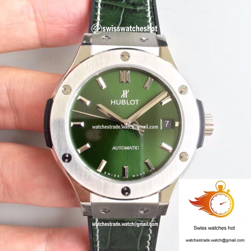 Hublot Classic Fusion 38MM 511.NX.8970.LR JJ Factory Green Dial 1