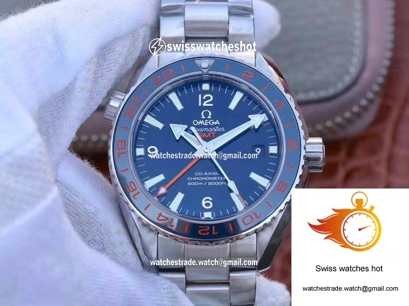 Omega Seamaster Planet Ocean 232.30.44.22.03.001 VS Factory Blue Dial 1