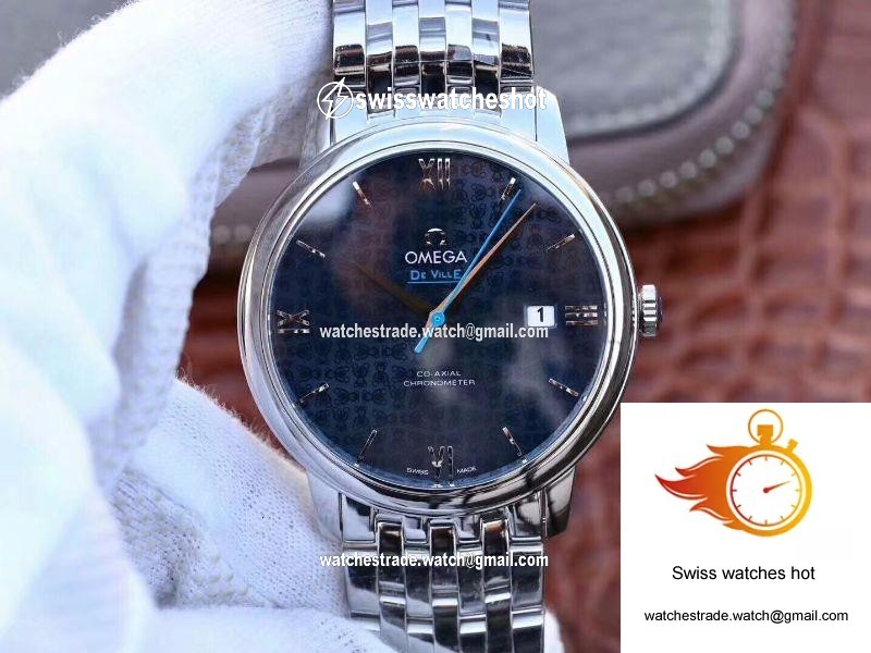 Omega De Ville Prestige 424.10.40.20.03.003 Blue Dial 1