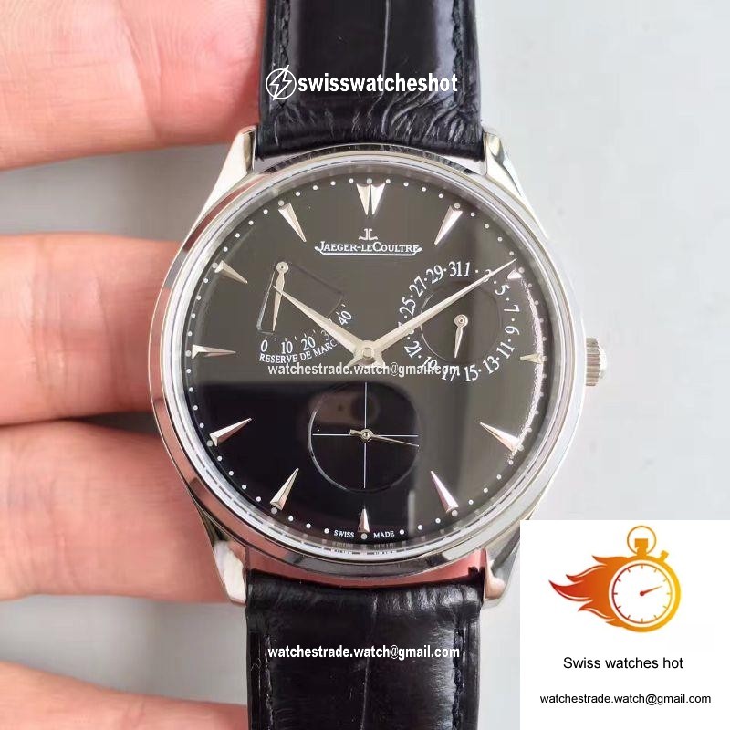 Jaeger-LeCoultre Master Ultra Thin 1378480 39MM ZF Factory Black Dial 1