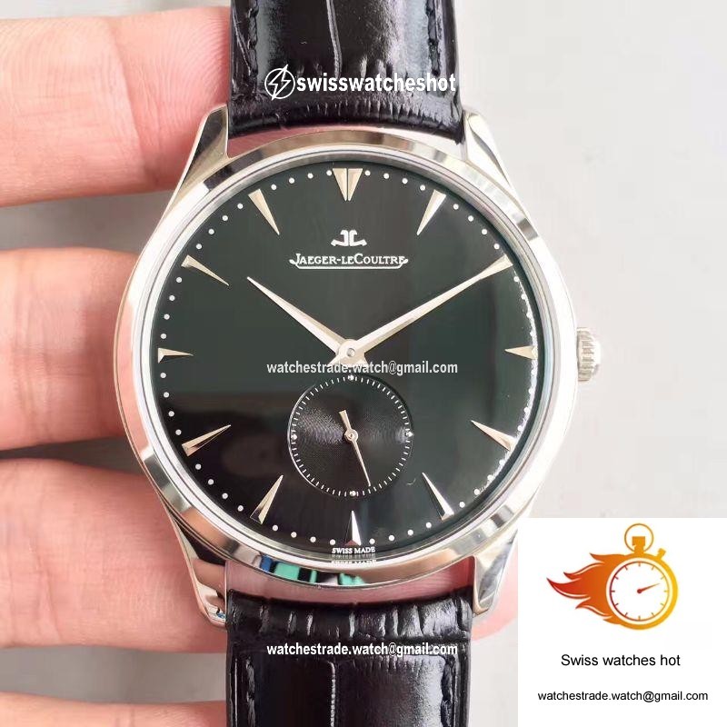 Jaeger-LeCoultre Master Ultra-Thin Q1358470 ZF Factory Black Dial 1