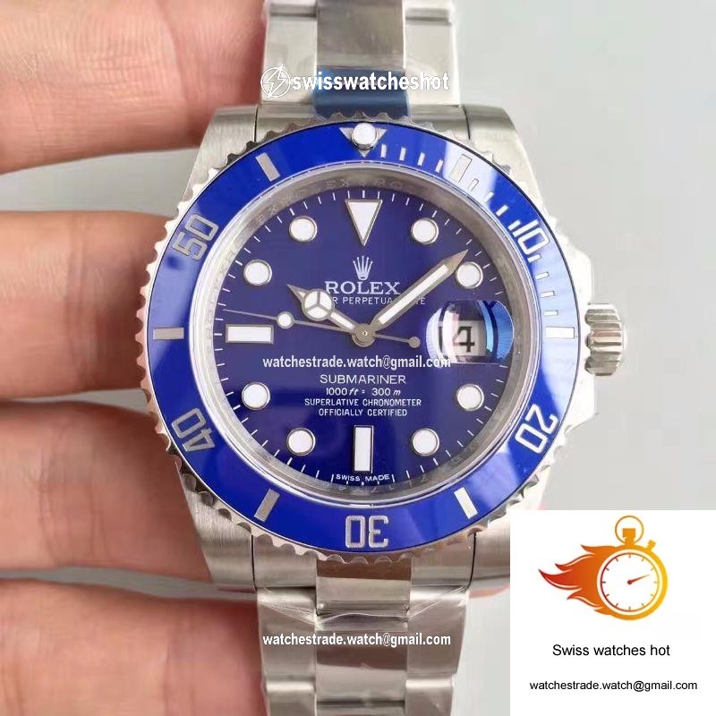 Rolex Submariner Date 116619LB 40MM Noob Factory Blue Dial 1