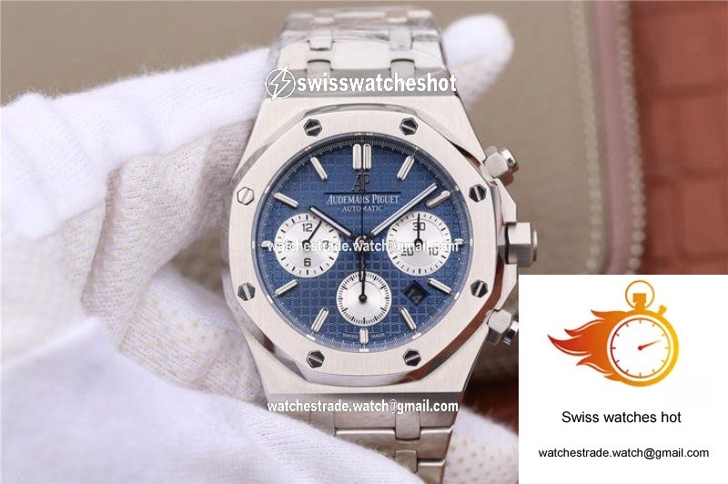 Audemars Piguet Royal Oak Chronograph 26331ST.OO.1220ST.01 OM Factory Blue Dial 1