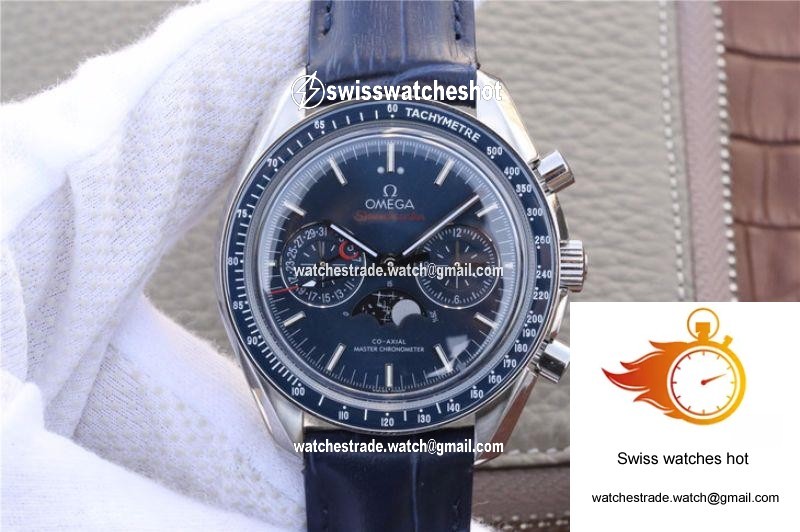 Omega Speedmaster 44.25MM 304.33.44.52.03.001 BF Factory Blue Dial 1