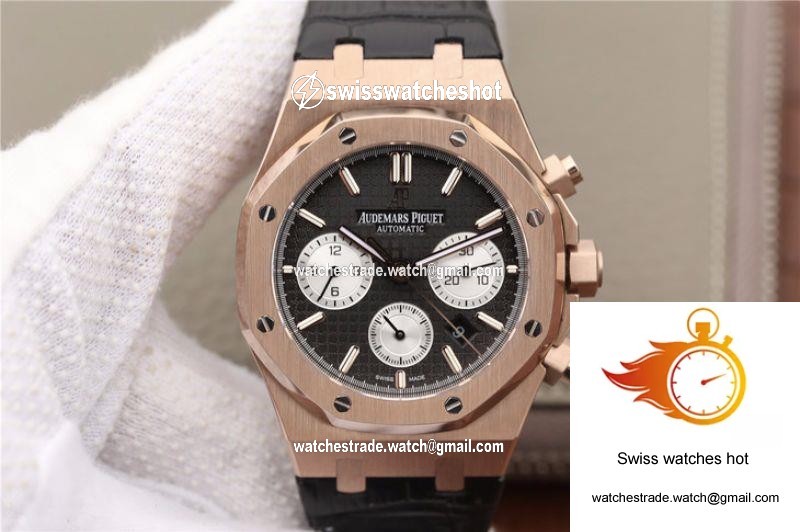 Audemars Piguet Royal Oak Chronograph 26331OR.OO.1220OR OM Factory Black Dial 1