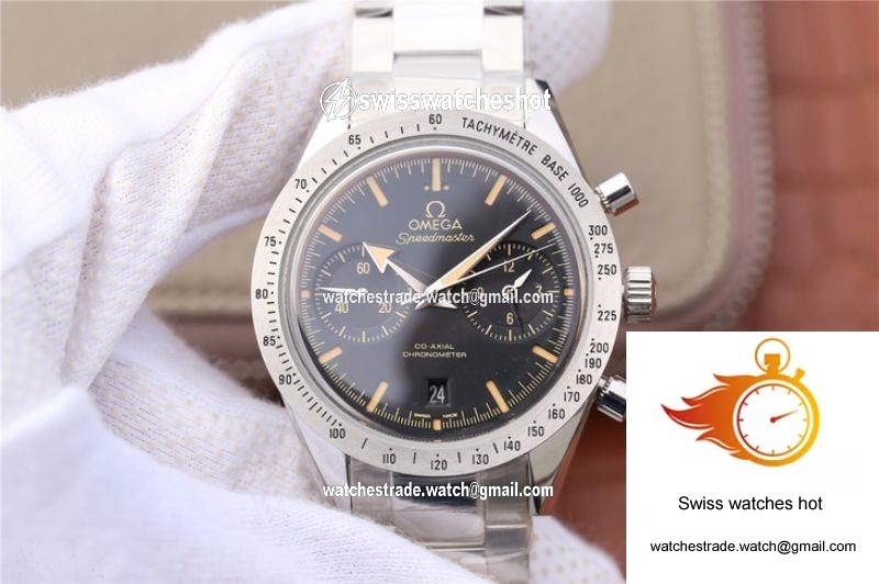 Omega Speedmaster 57 Co-Axial Chronograph 331.10.42.51.01.002 OM Factory Black Dial 1