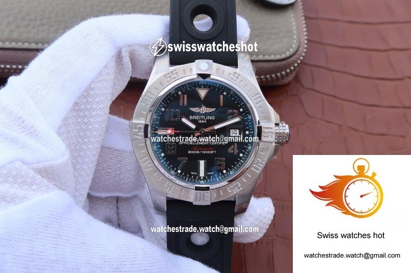 Breitling Avenger II A3239011/BC34/170A GF Factory Black Dial 1