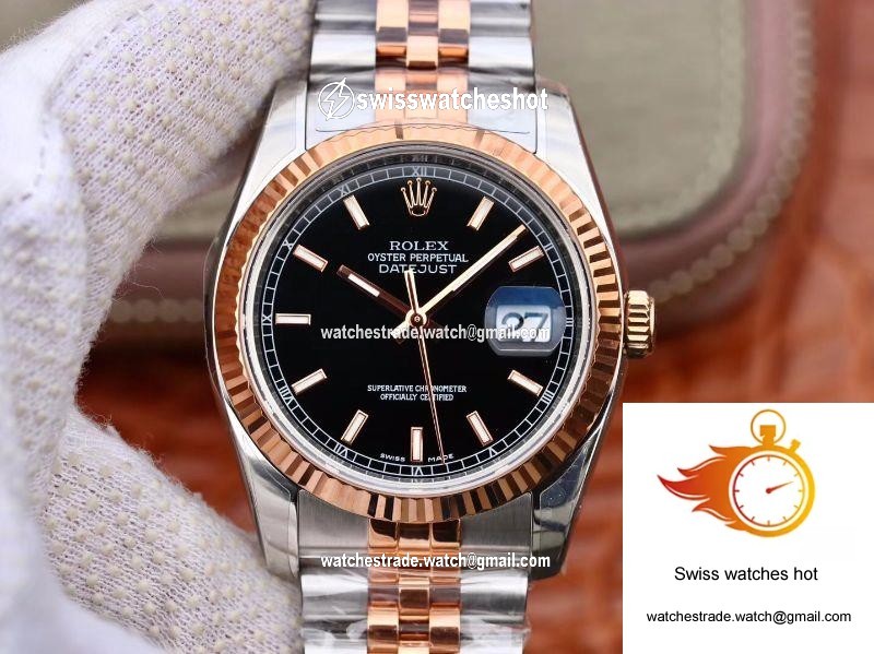 Rolex Datejust 36MM 126231 AR Factory Black Dial 1