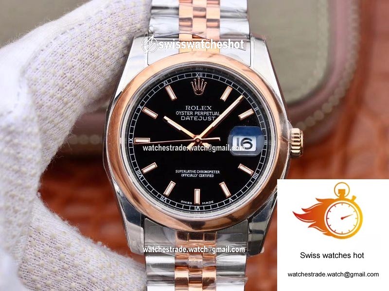 Rolex Datejust 36MM 126201 AR Factory Black Dial 1