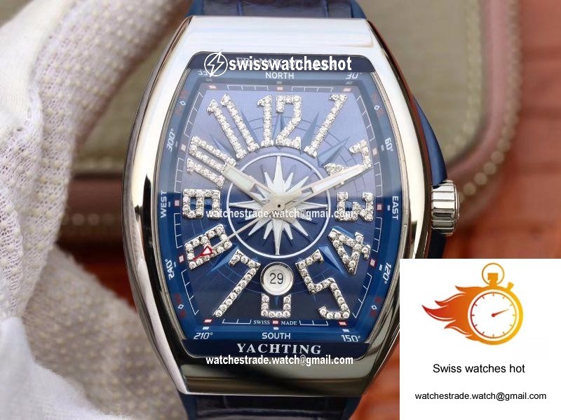 Franck Muller Vanguard V45 45MM Blue Dial 1