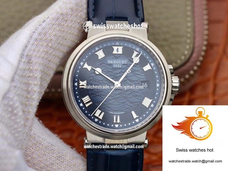 Breguet Marine 5517BB/Y2/9ZU V9 Factory Blue Dial 1
