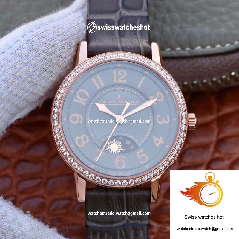 Jaeger-LeCoultre Ladies Rendez Vous Dating Q3442450 Grey Dial 1
