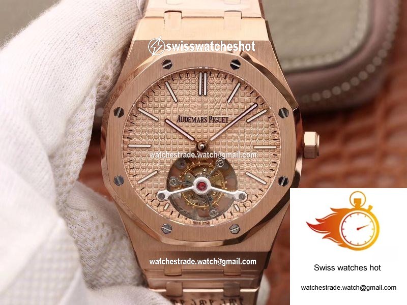 Audemars Piguet Royal Oak Tourbillon 26515OR.OO.1220OR.01 R8 Factory 18K Rosegold Dial 1