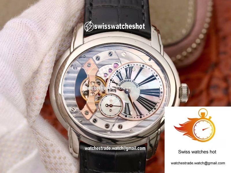 Audemars Piguet Millenary 4101 15350ST.00.D002CR.02 V9 Factory Skeleton Dial 1