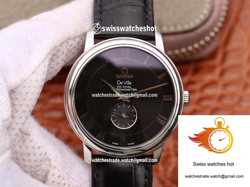 Omega De Ville Prestige Co-Axial Small Seconds 4813.40.01 Black Dial 1