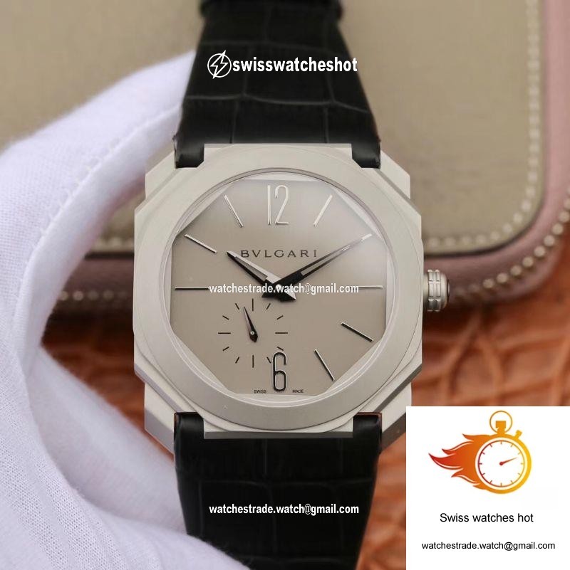 Bvlgari Octo Finissimo Extra Thin Automatic 103035 Gray Dial 1