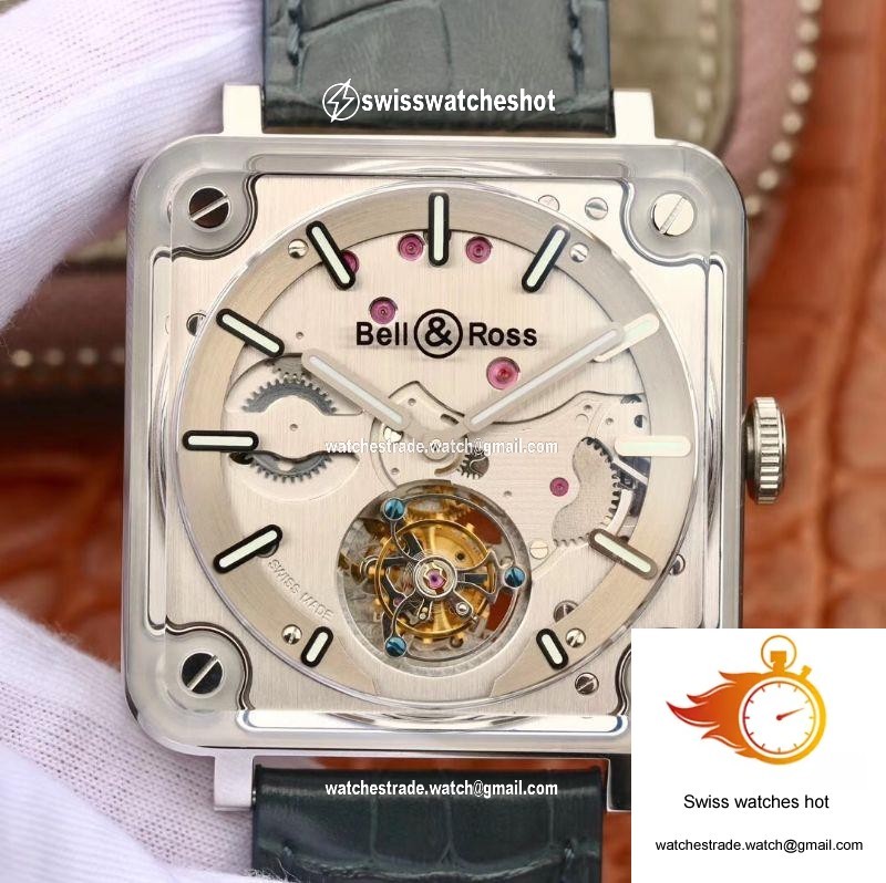 Bell Ross BR-X2 Tourbillon Stainless Steel Brushed Dial 1