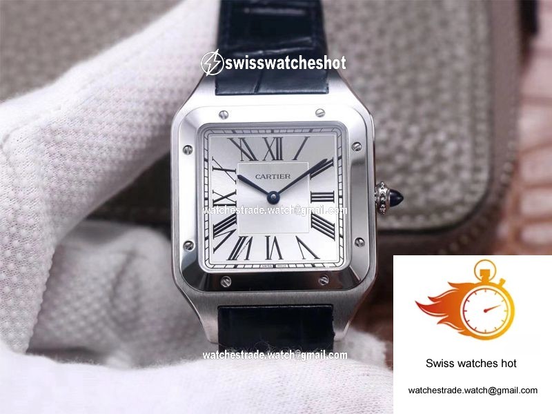 Cartier Santos Dumont WSSA0032 F1 Factory Silver Dial 1