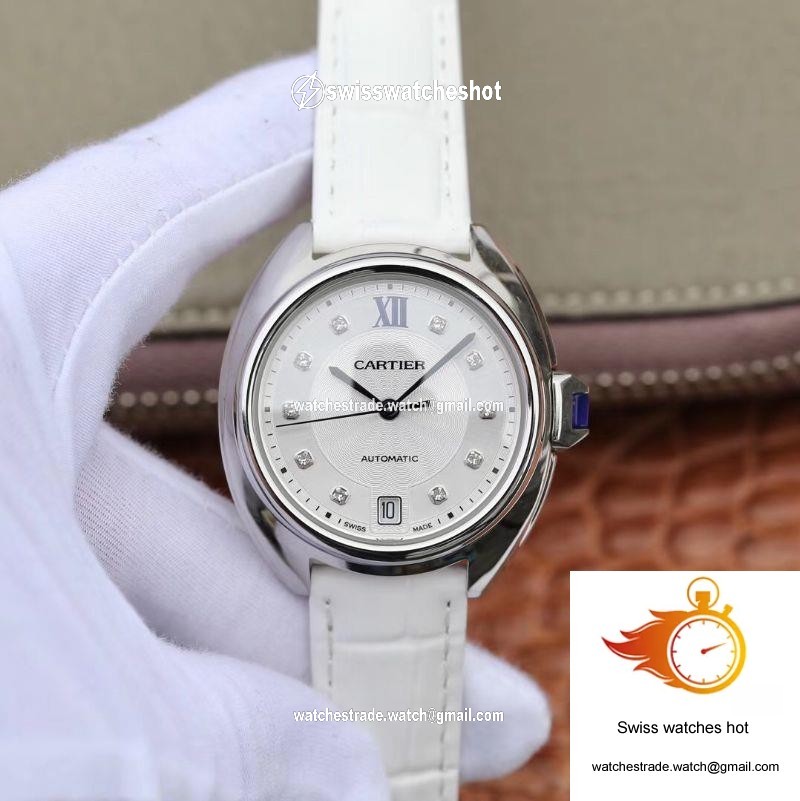 Cle De Cartier Ladies 35mm WJCL0032 Silver-gray Dial 1