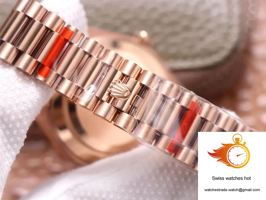 Rolex Day Date M228345RBR-0010 EW Factory Rose Gold 10