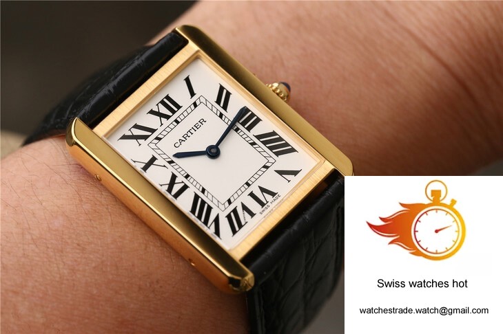 Cartier Tank W5200002 K11 Factory White Dial 10