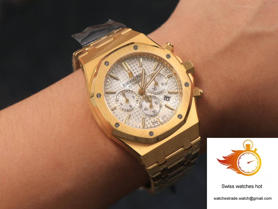 Audemars Piguet Royal Oak 26320BA.OO.1220BA.01 OM Factory Yellow Gold 10