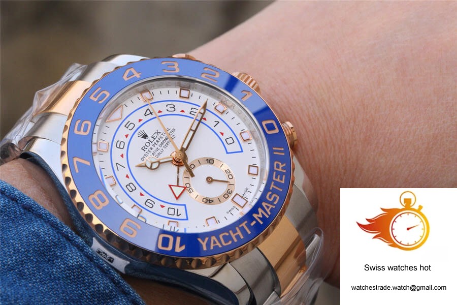 Rolex Yacht-Master M116681-0002 JF Factory White Dial 10