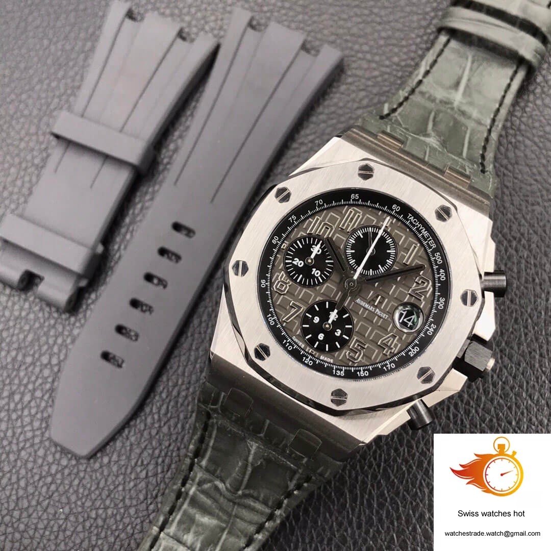Audemars Piguet Royal Oak Offshore 26470ST.OO.A104CR.01 JF Factory Dark Grey Dial 10