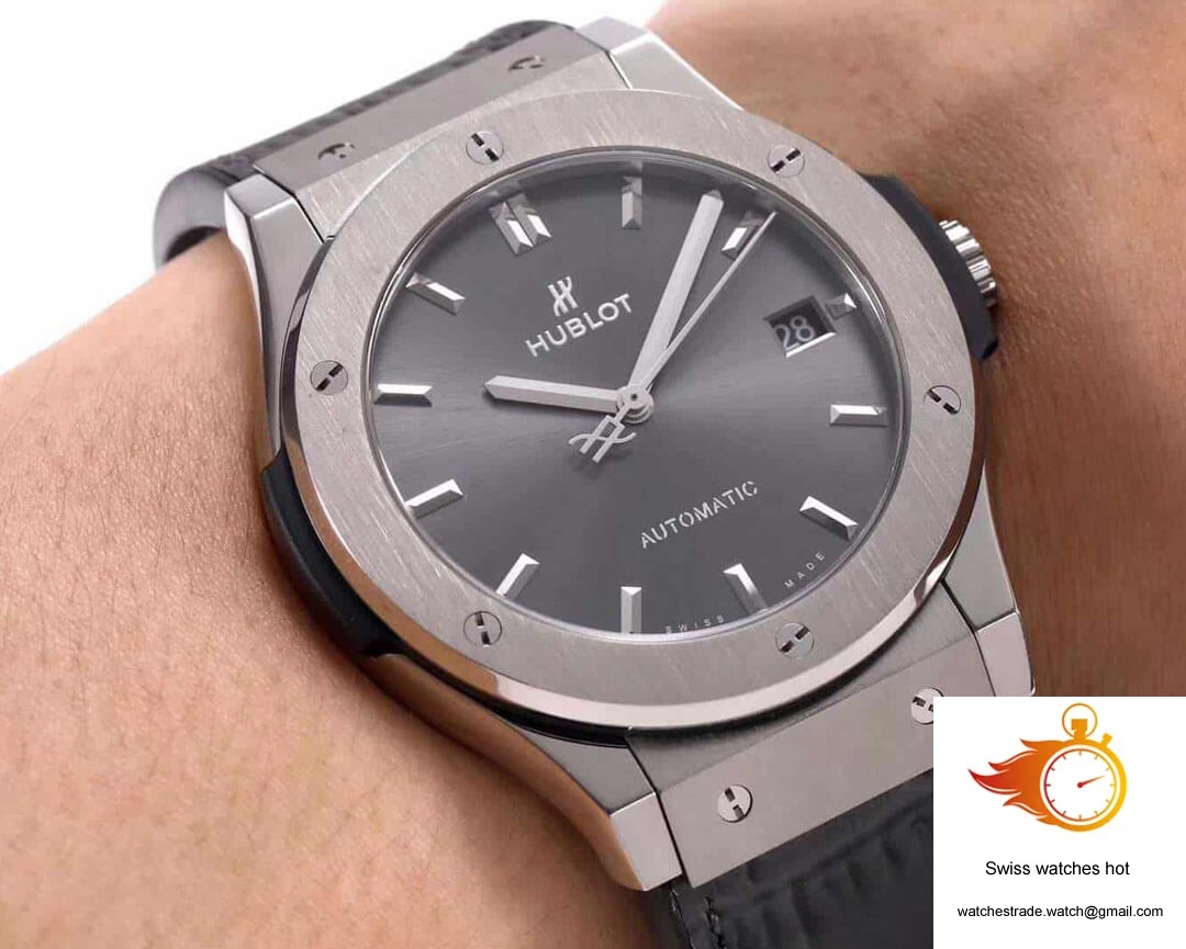 Hublot Classic Fusion 511.NX.7071.LR WWF Factory Dark Gray Dial 10