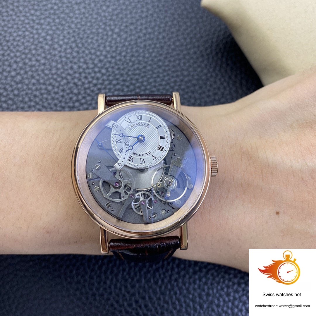 Breguet Tradition 7097BR/G1/9WU ZF Factory 18k Rose Gold 10