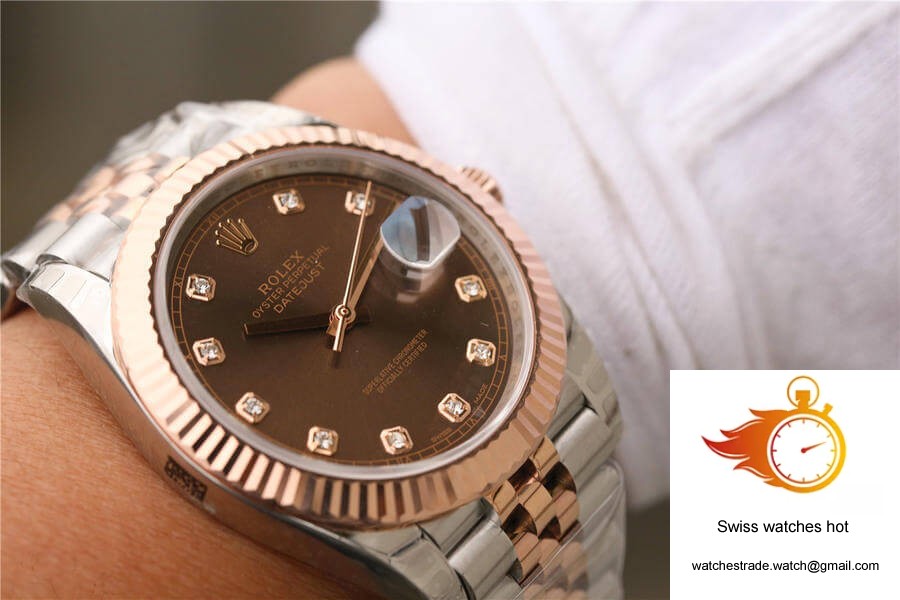 Rolex Datejust M126331-0004 EW Factory Diamond-Studded Dial 10