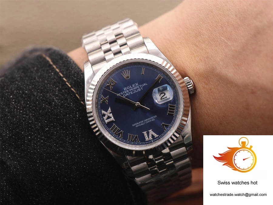 Rolex Datejust 126234 EW Factory Blue Dial 10