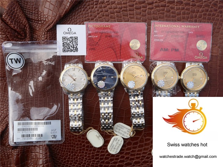 Omega De Ville 424.20.37.20.03.001 TW Factory Blue Dial 10