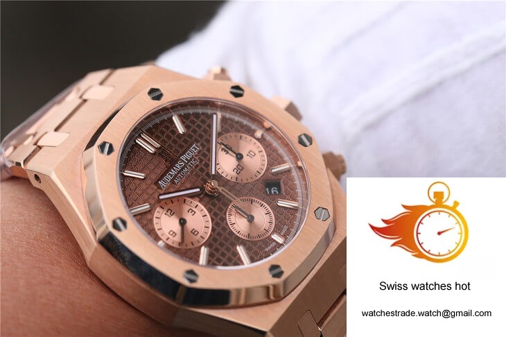 Audemars Piguet Royal Oak Chronograph 26331OR.OO.1220OR.02 OM Factory Brown Dial 10