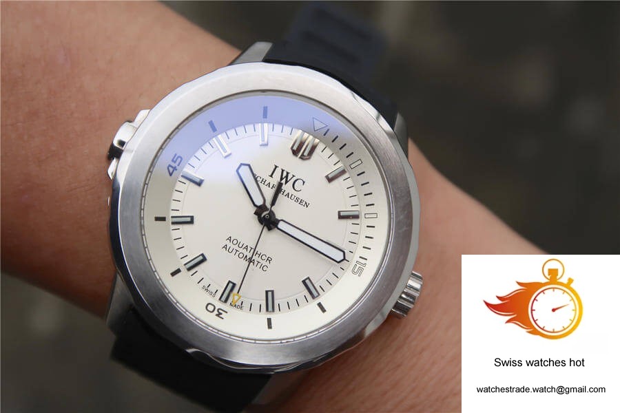 IWC Aquatimer IW329003 V6 Factory Silver White Dial 10
