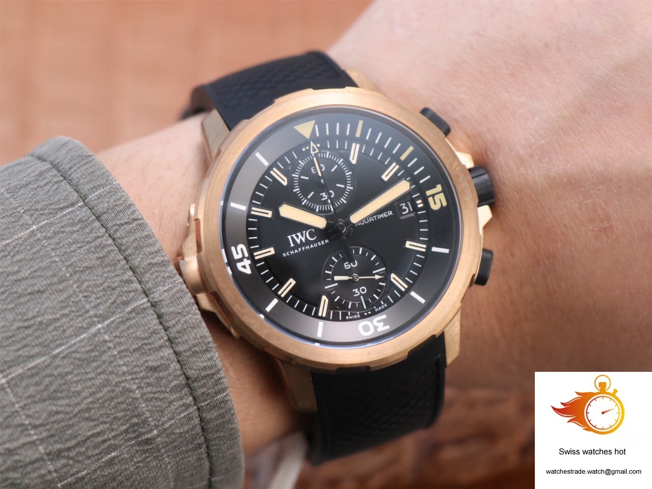 IWC Aquatimer IW379503 Darwin Adventure Tour Special Edition V6 Factory Black Dial 10