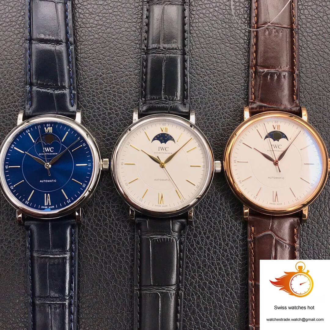 IWC Portofino Moon Phase IW459401 MKS Factory White Dial 10
