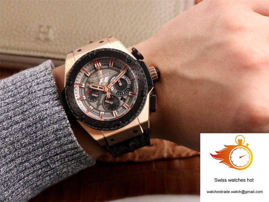 Hublot King Power 703.ZM.1123.NR.FMO10 V6 Factory Rose Gold 10