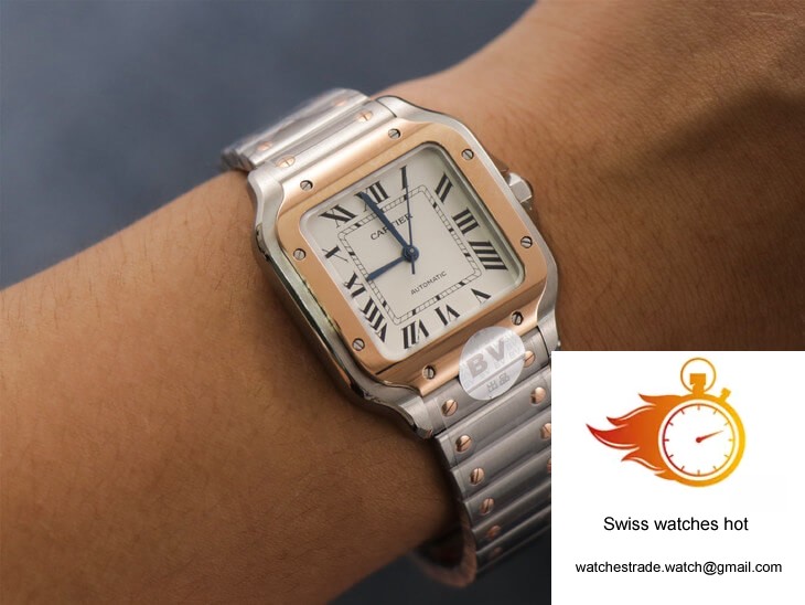 Cartier De Santos W2SA0007 BV Factory White Dial 10