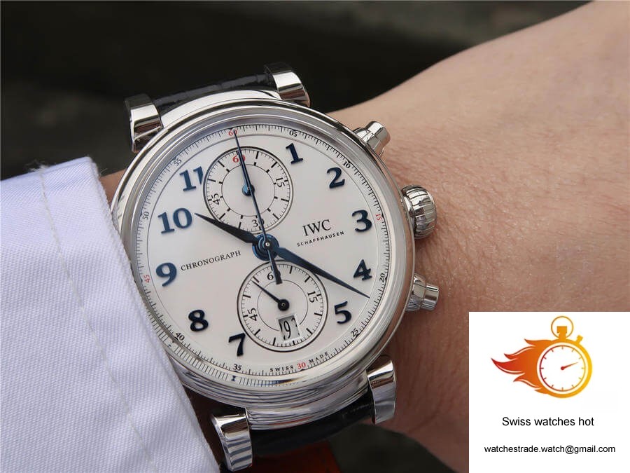 IWC Da Vinci Laureus Sport For Good Foundation YL Factory White Dial 10