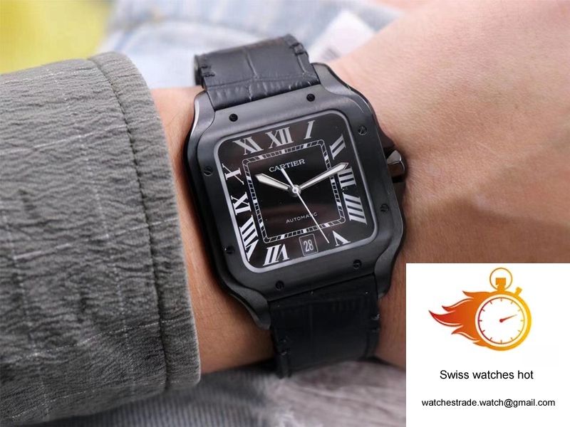 Cartier Santos WSSA0039 V6 Factory Carbon Plating 10