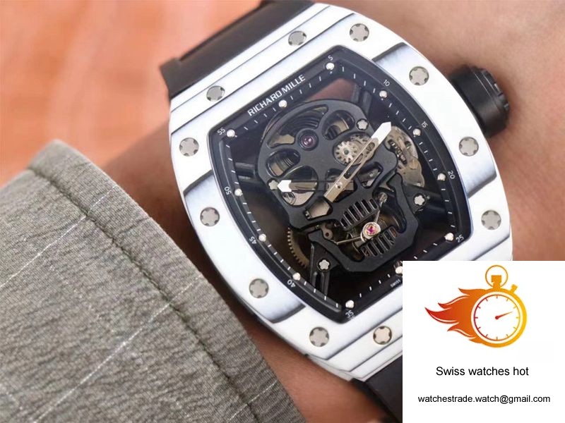 Richard Mille RM052-01 Tourbillon JB Factory White Ceramic 10