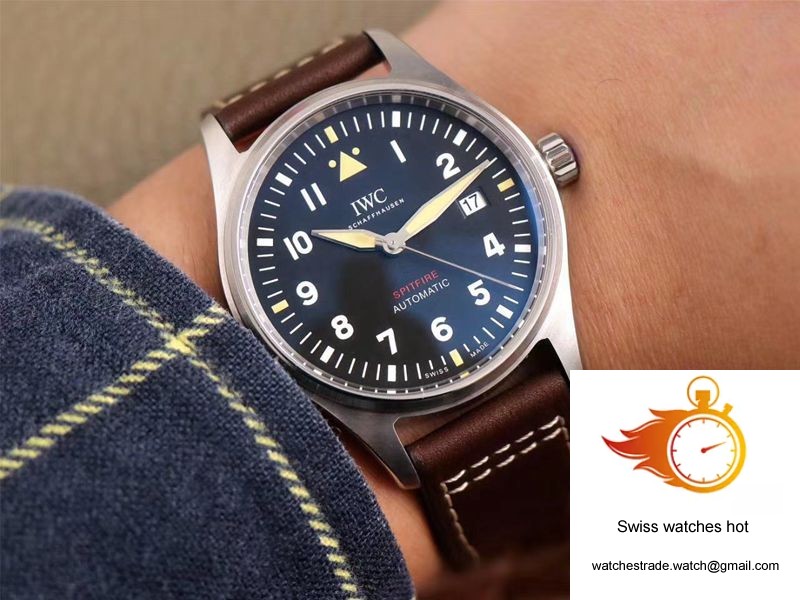 IWC Pilot Spitfire IW326803 MKS Factory Black Dial 10