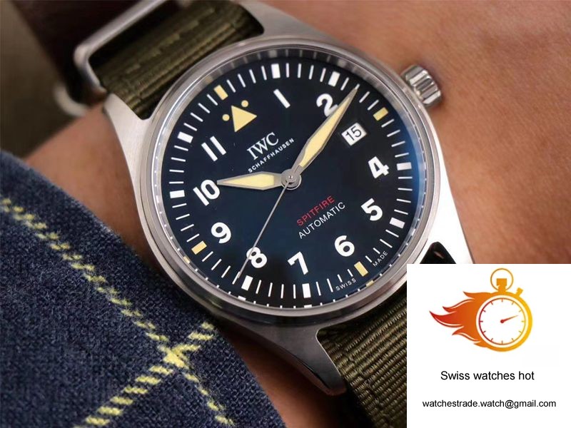 IWC Pilot Spitfire IW326801 MKS Factory Black Dial 10